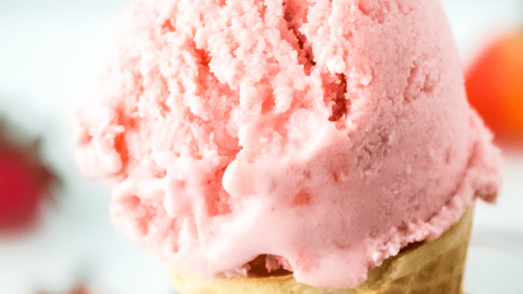 strawberry ice cream