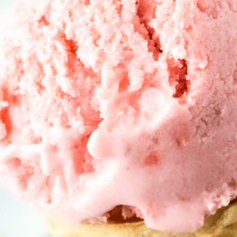 strawberry ice cream