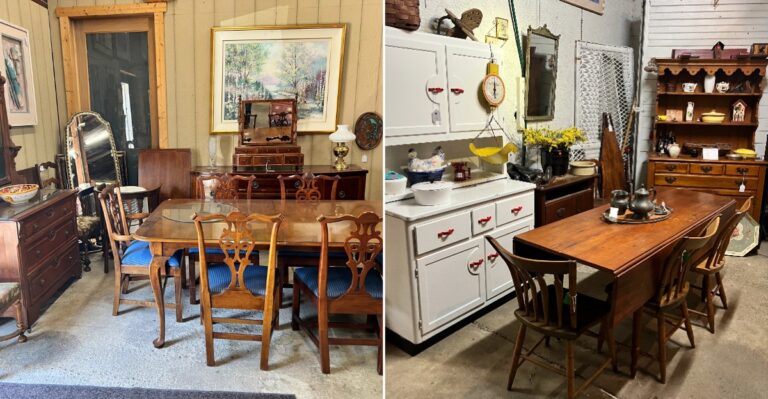 The Giant Ohio Antique Thrift Barn That Makes A Perfect Crisp Fall Weekend Trip