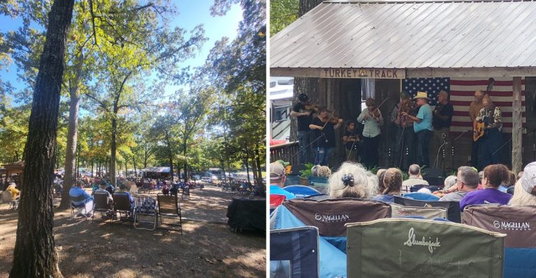 This Old-School Arkansas Festival Brings 4 Days Of Bluegrass To The Mountains This October