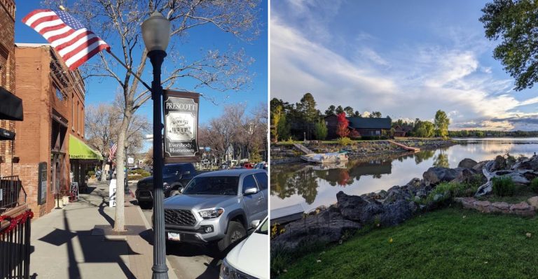9 Arizona Towns Where You Can Park Once And Walk To A Lake, Main Street, And Ice Cream