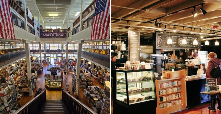 This Century-Old Washington Store Is Where Historic Charm Meets A Cozy Cafe Corner