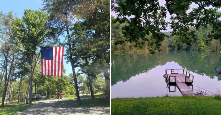This Remote Ohio Lake Has Pure Blue Water And Peaceful Beaches Hidden Deep In The Woods