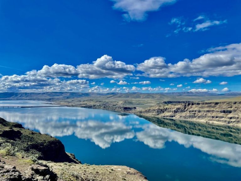 This Washington Highway Overlook Gets Road-Trippers To Pull Over And Gaze At The Columbia River Below