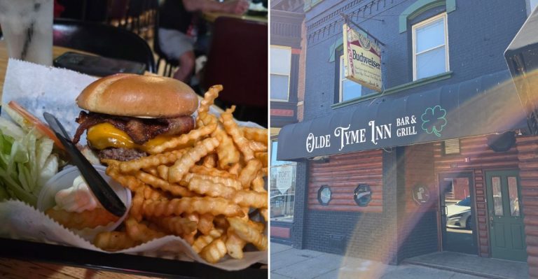This Unassuming Illinois Tavern Serves An Olive Burger Locals Swear By