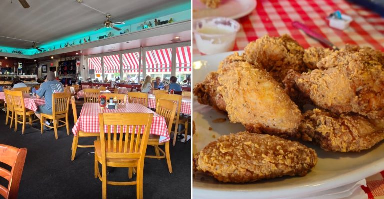 This Old-School Route 66 Stop In Illinois Has Been Frying Golden Chicken For Generations