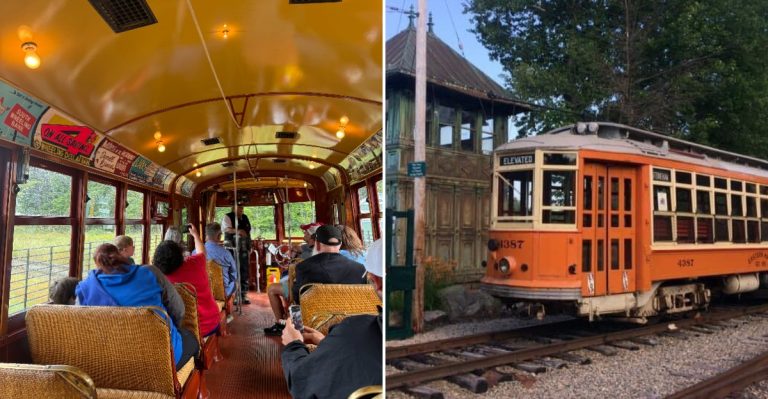 Ride An Antique Trolley To A Pumpkin Patch At This Maine Museum In October