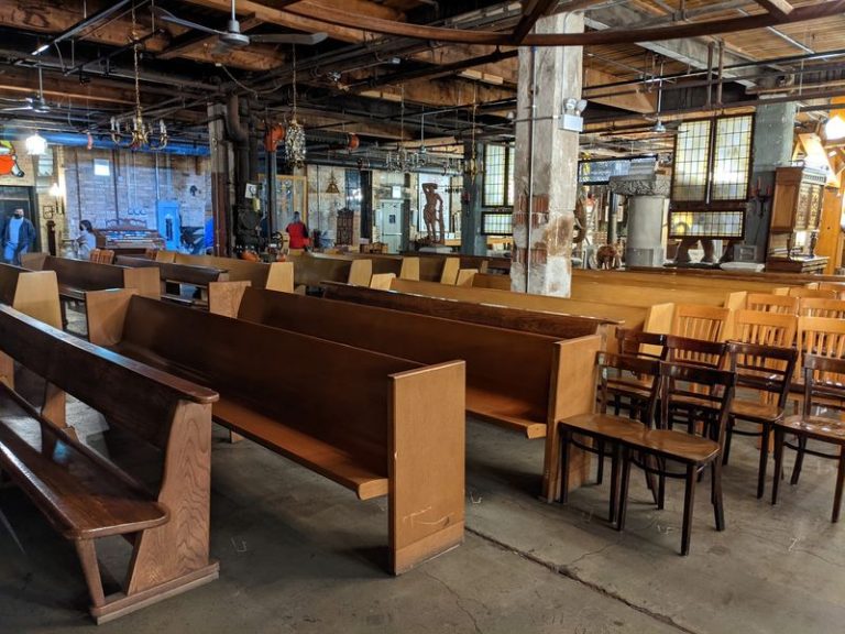 This Illinois Salvage Warehouse Fills 60,000 Square Feet With Old Doors, Stained Glass And Antique Furniture