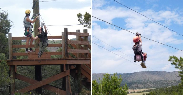 Fly At Up To 60 MPH Across A Two-Mile Colorado Zipline Course
