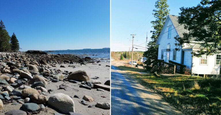 The Maine Beach Town With So Few Residents You Will Feel Like You Discovered A Secret