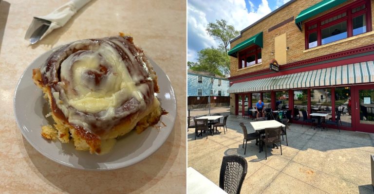 Michigan Cinnamon Roll And Coffee Places