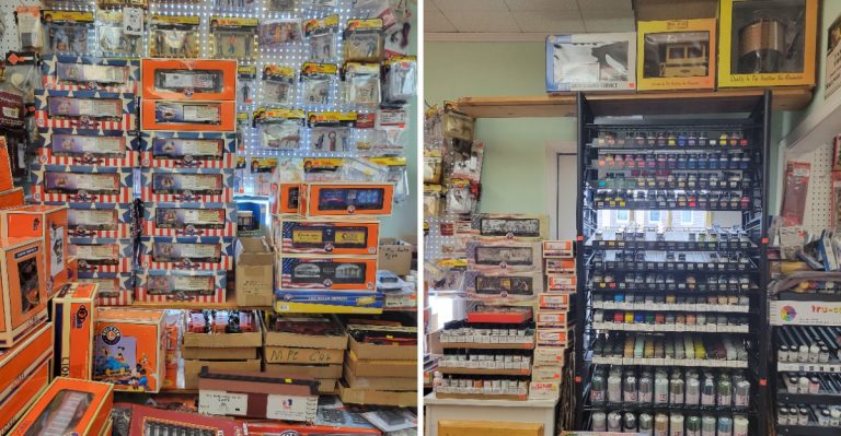 Model Train Fans Could Spend Hours Inside This Old-School South Carolina Shop Packed With HO-Scale Trains
