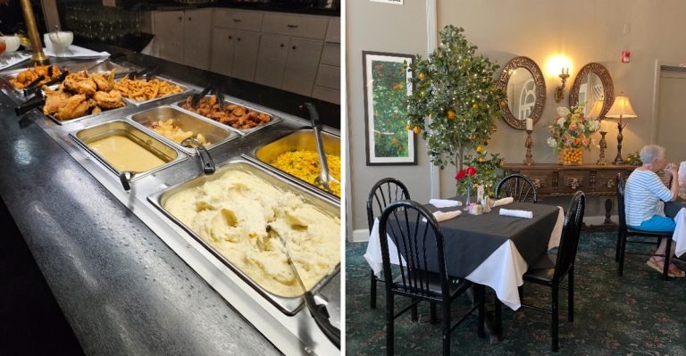 Florida Has A Buffet Inside A Historic Hotel Where You Can Fill Your Plate With Southern Comfort Food