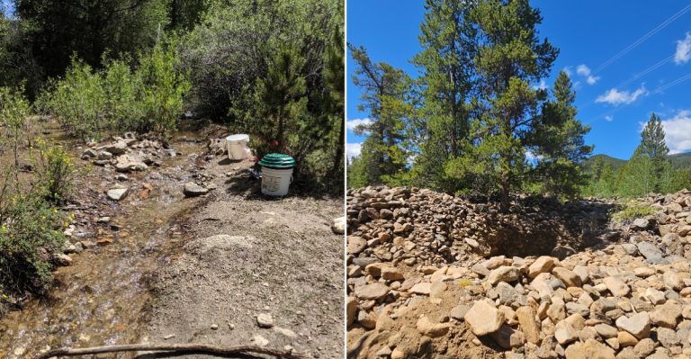 A Designated BLM Dig Area Lets Prospectors Pan And Sluice For Leftover Colorado Placer Gold