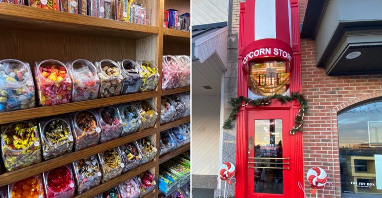 Families Line Up For Fresh Popcorn At This Tiny Shop In Wheaton, Illinois
