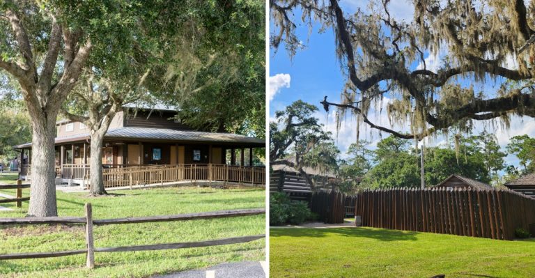 Hidden Beneath The Trees At Fort Christmas Historical Park, A Forgotten Florida Ghost Town Awaits Discovery