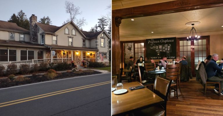 Quietly Sitting Down A Back Road In Pennsylvania, You Will Find A Steakhouse That Is More Than Worth The Trek