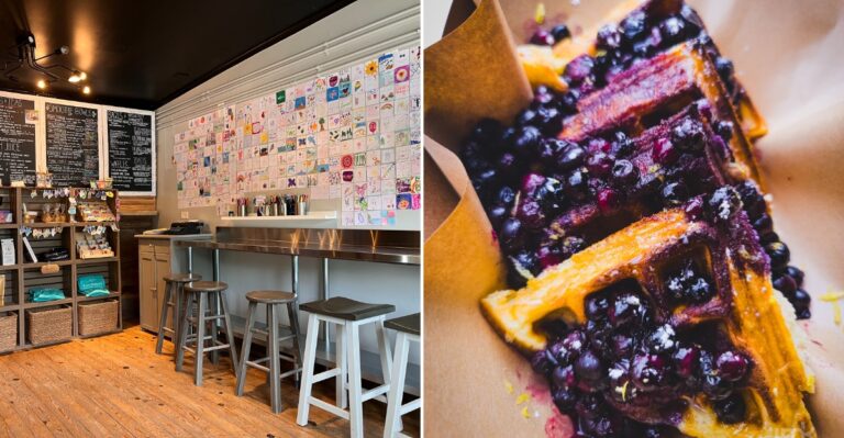 This Maine Café Takes Gluten-Free Waffles So Seriously It Has A Separate Waffle Maker