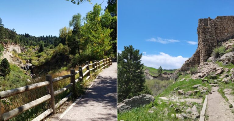 The 4.6-Mile Colorado Trail With Secret Caves, Waterfalls, And Huge Cliffside Views