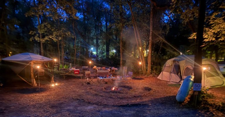 This Florida Campground Lets You Show Up And Claim A Primitive Site Without A Reservation