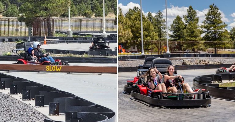 Just Minutes From Arizona’s Historic Route 66, You Can Race Go-Karts At Full Speed