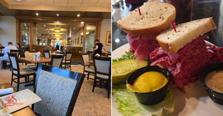Foodies Across Ohio Keep Coming Back For The Towering Reubens At This Classic Deli