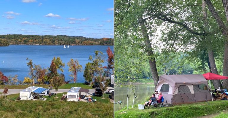 11 Campgrounds In Ohio Where You Can Fish Straight From Your Campsite