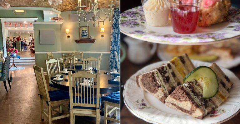 This Pennsylvania Tea Room Serves Authentic British Tea With Fresh Scones And Clotted Cream