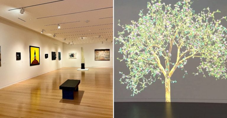 Step Inside This Maine Museum Where American Masters Meet A Striking Glass Pavilion