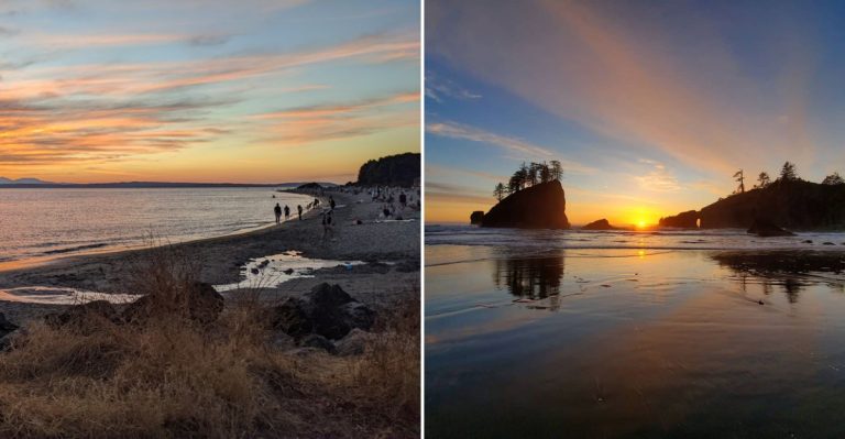 The Best Washington Beaches For Soaking Up The Very Last Days Of Summer