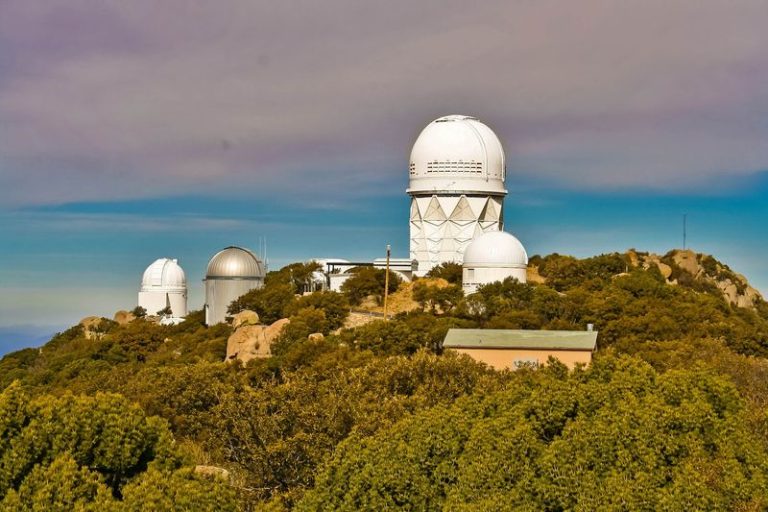 Thousands Of Stars Fill The Sky At Kitt Peak National Observatory Near Tucson, Arizona, Where The Milky Way Feels Close Enough To Touch