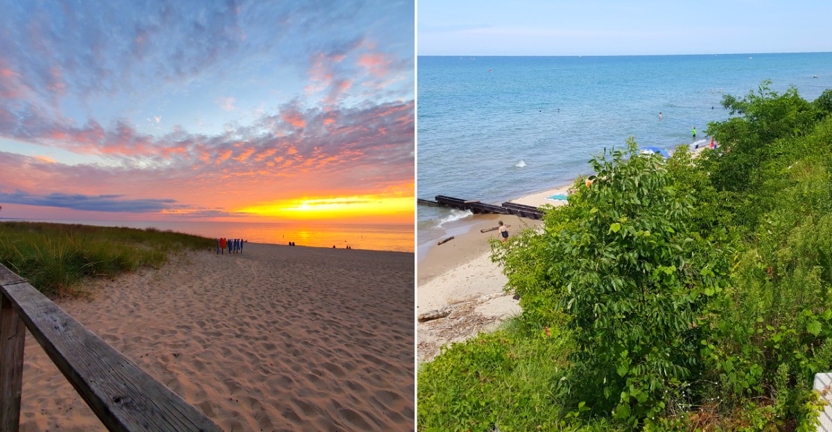 Michigan Beach Glass Spots
