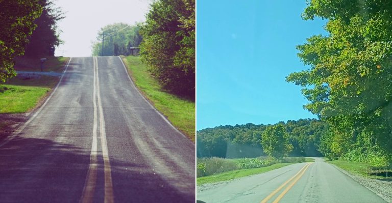 Gravity Hill on Putney Road
