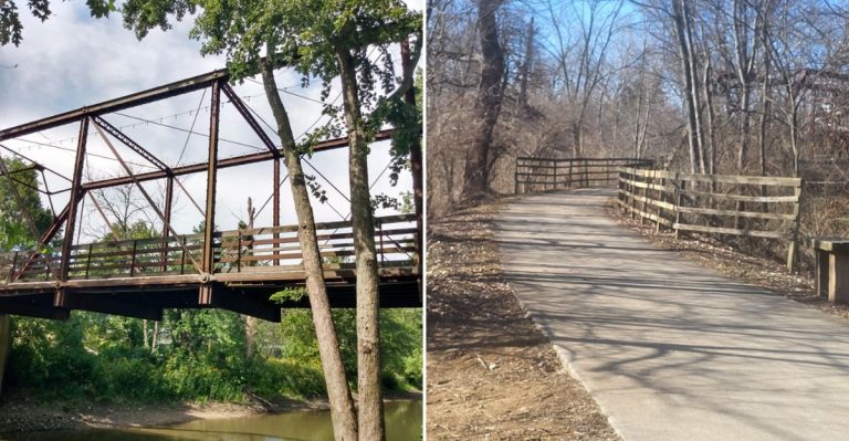 Walking Across This Historic Illinois Bridge Gives You A Beautiful River View Without Any Cars