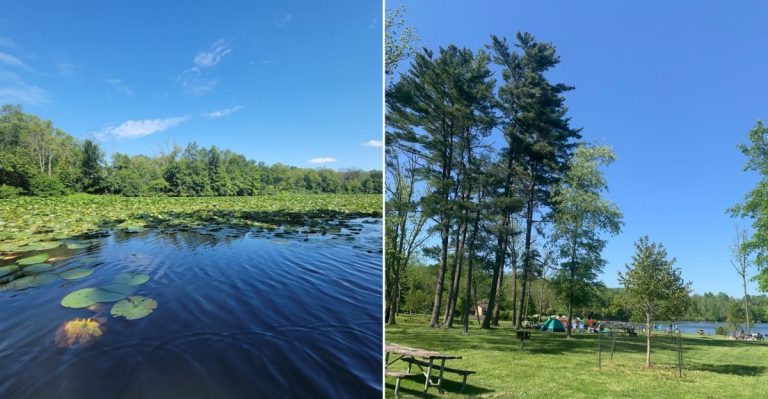 This Secret Pennsylvania Lake Hides A Stunning Waterfall At The End Of The Trail