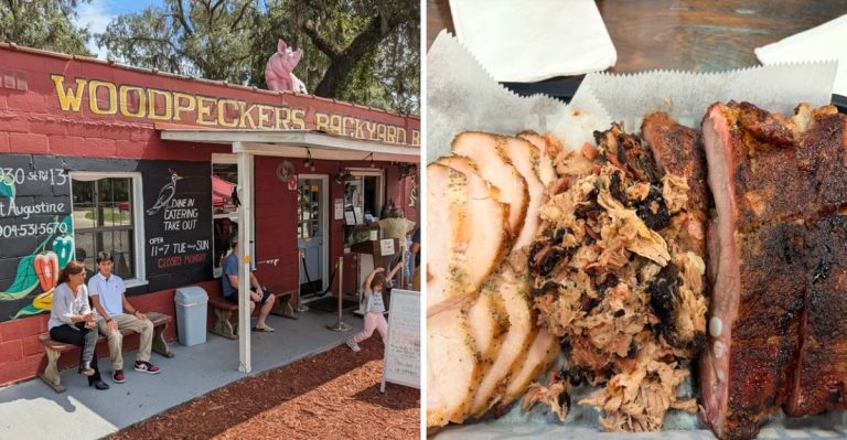 This Roadside Florida BBQ Joint In St. Augustine Serves Brisket So Good It Sells Out By 3 PM