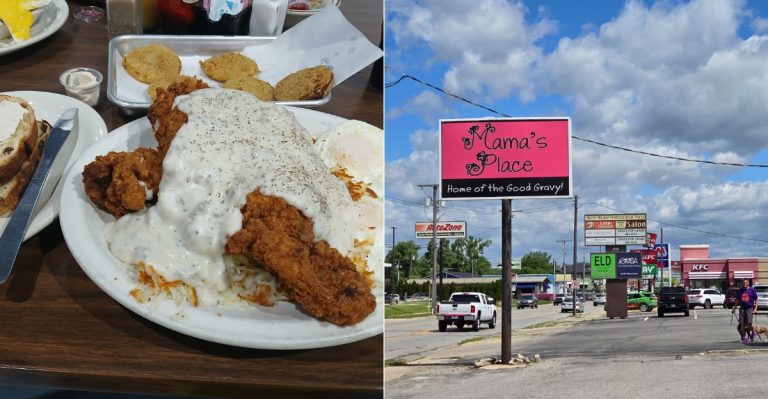 Indiana Has A Small-Town Diner Where Breakfast Comes In Portions You Won’t Expect