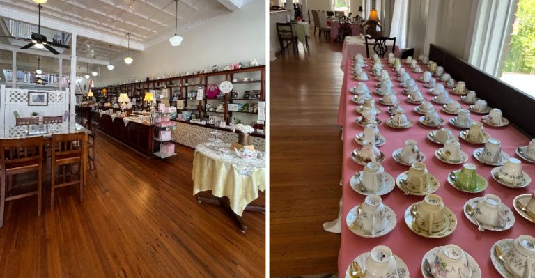 This South Carolina Tea Room Serves Authentic British Tea With Fresh Scones And Clotted Cream
