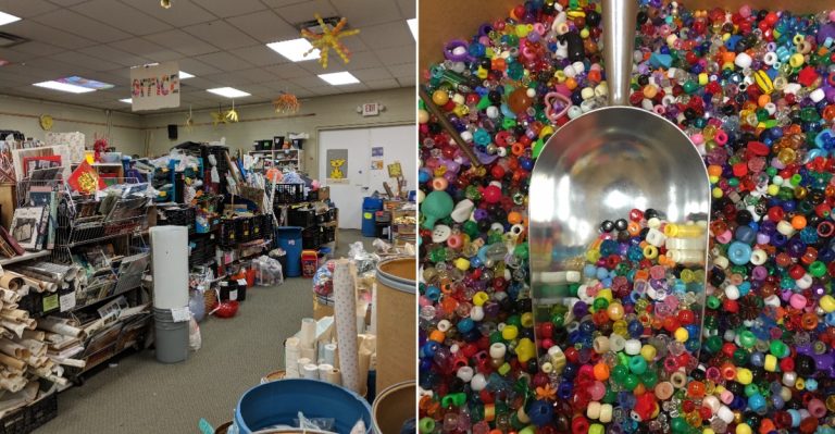 This Non-Profit Pennsylvania Craft Thrift Store Is A Must-Visit Treasure Trove For Local Artists