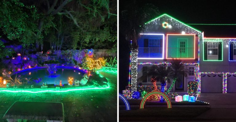10 Florida Holiday Light Displays Families Drive Through For Free Or Nearly Free