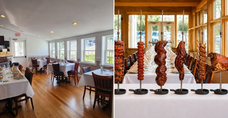 This Massive Maine All-You-Can-Eat Restaurant Serves Unlimited Meat Right At Your Table
