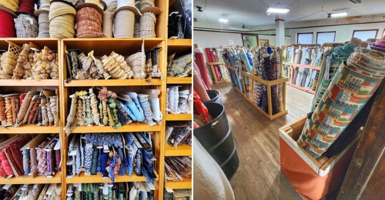 Inside An Ohio Fabric Warehouse Filled With Retro Prints And Endless Rolls