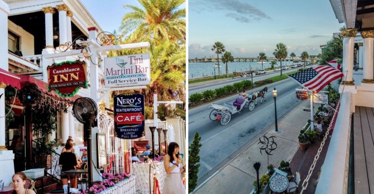 This Historic Florida Inn Has A Dreamy Verandah Overlooking Matanzas Bay