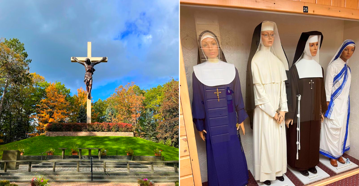 Nun Doll Museum at Cross in the Woods Catholic Shrine