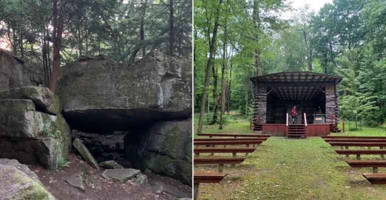 This Easy Pennsylvania Hike Takes You Past Ancient Rocks That Look Almost Otherworldly