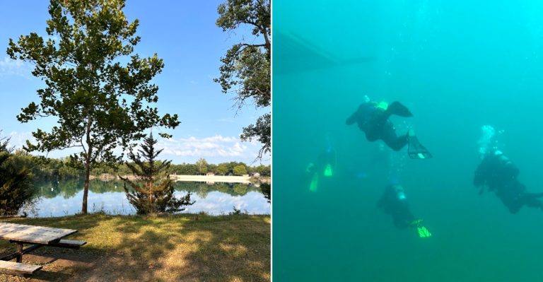 One Of Ohio’s Most Stunning Secret Spots Is This Sapphire Water Quarry
