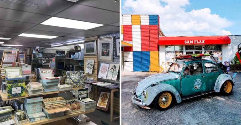 This Florida Art Supply Store Is A Massive Playground For Creative Minds