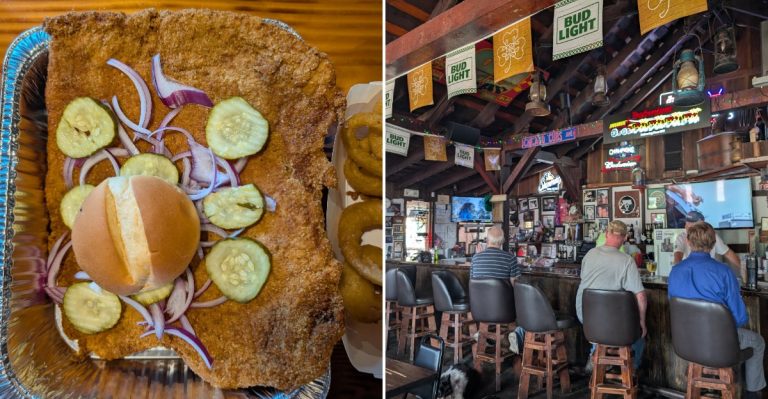 Pork Tenderloins Hang Way Past The Bun At These 8 Small-Town Illinois Spots