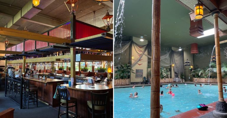 This Washington Junior High Became A Hotel With A Pool And Movie Theater