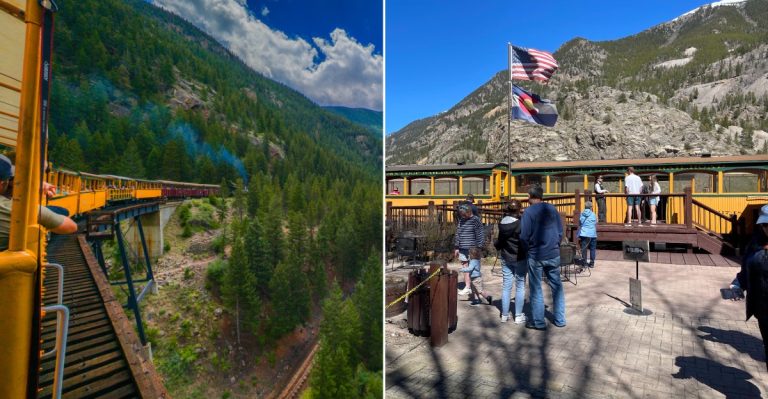 Ride A Historic Colorado Train And Walk More Than 1,000 Feet Into A Silver Mine